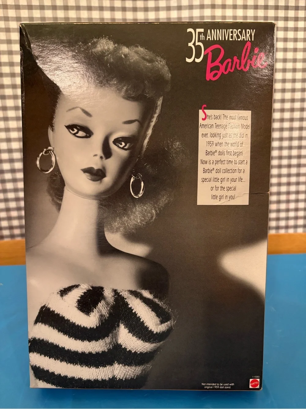 Mattel 35th Anniversary Barbie Special Edition 1993 w/ Sunglasses 11.5in